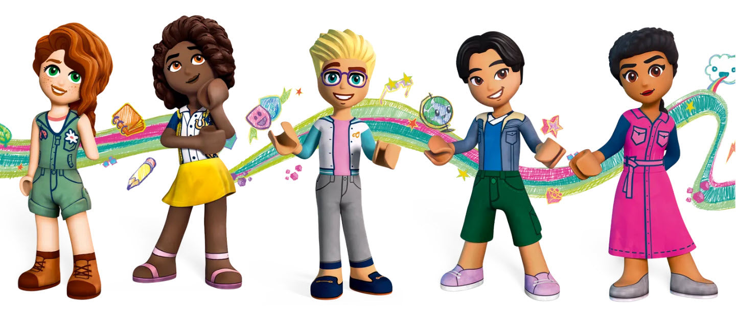 Minifiguren: LEGO Friends 41731 Internationale Schule