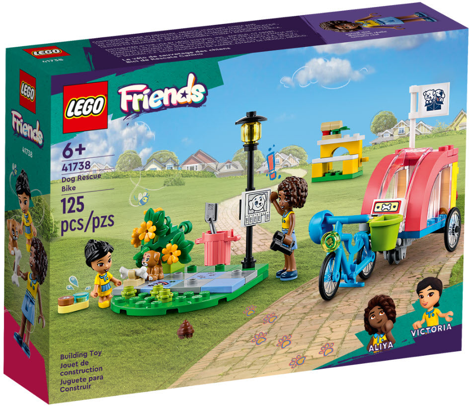LEGO Friends 41738 Hunderettungsfahrrad
