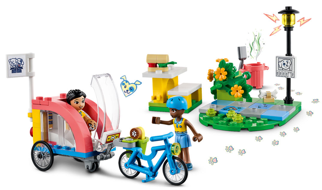 Minifiguren: LEGO Friends 41738 Hunderettungsfahrrad