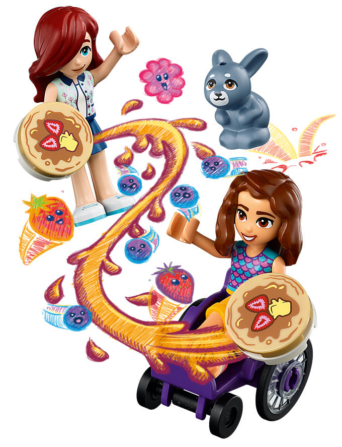 Minifiguren: LEGO Friends 41753 Pfannkuchen-Shop