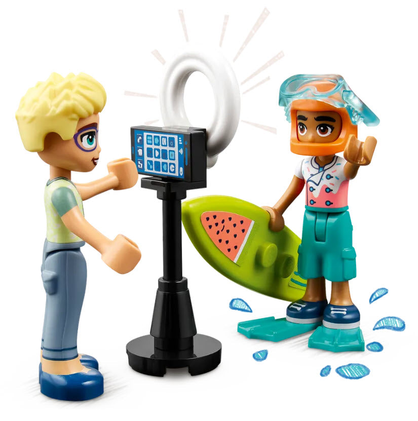 Minifiguren: LEGO Friends 41754 Leos Zimmer