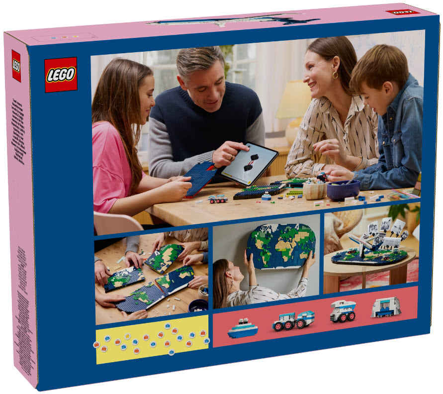 Box Rückseite: LEGO Family 41838 Reiseerinnerungen