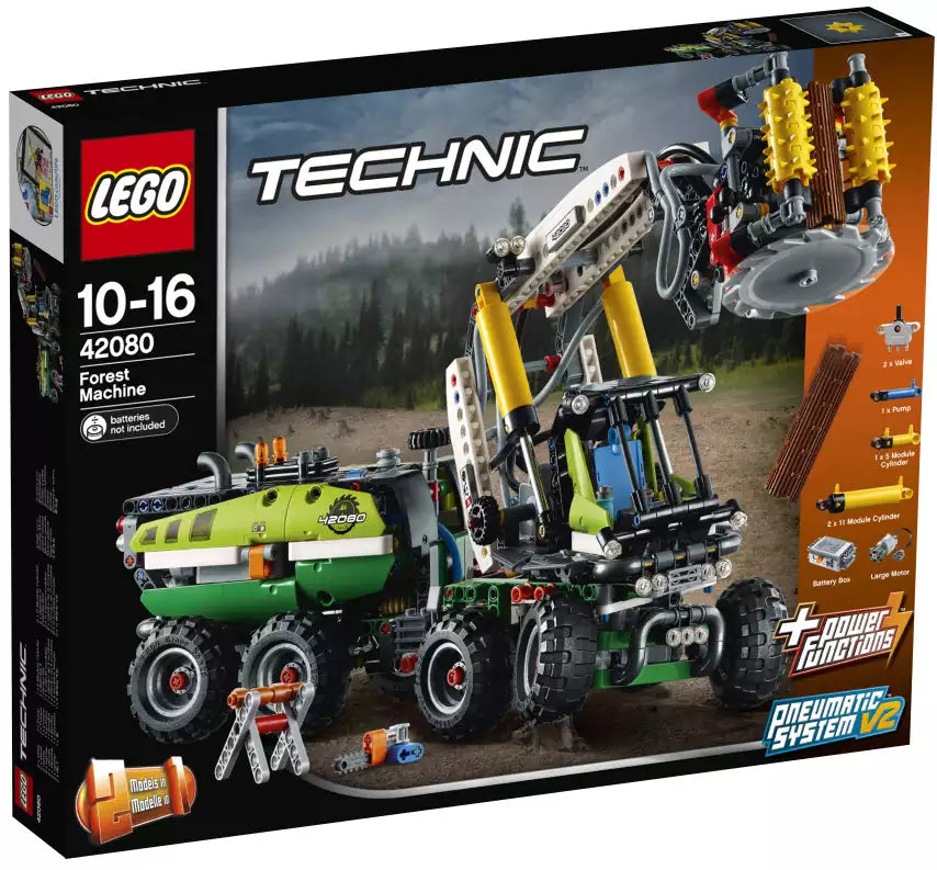 LEGO Technic 42080 Harvester-Forstmaschine