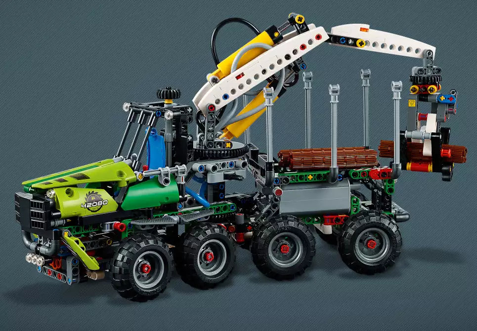 Alternativmodell 1: LEGO Technic 42080 Harvester-Forstmaschine