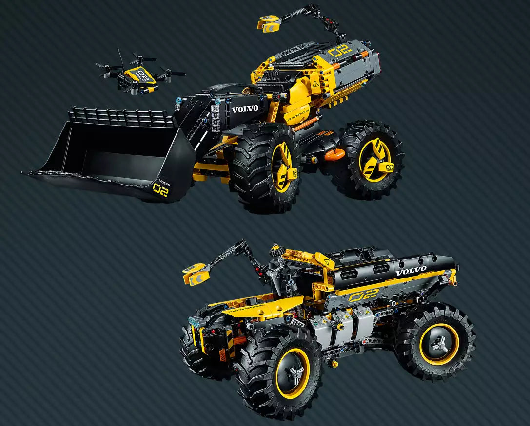Alternativmodell 2: LEGO Technic 42081 Volvo Konzept-Radlader ZEUX