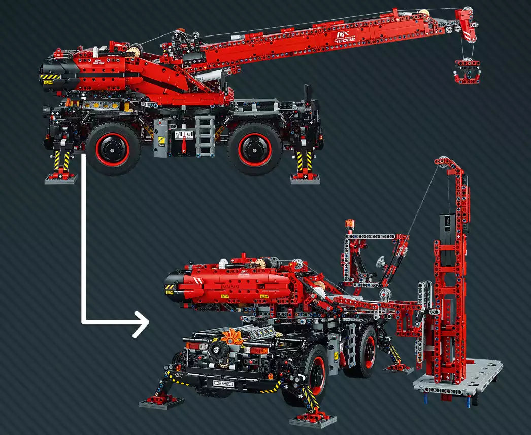 Alternativmodell 2: LEGO Technic 42082 Geländegängiger Kranwagen