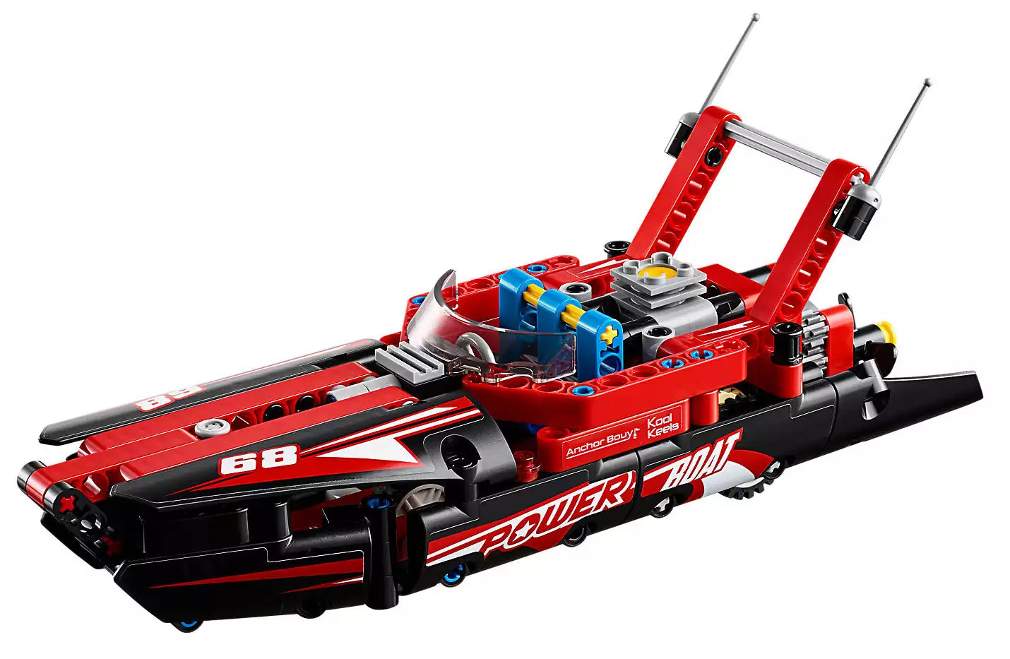 Hauptmodell: LEGO Technic 42089 Rennboot
