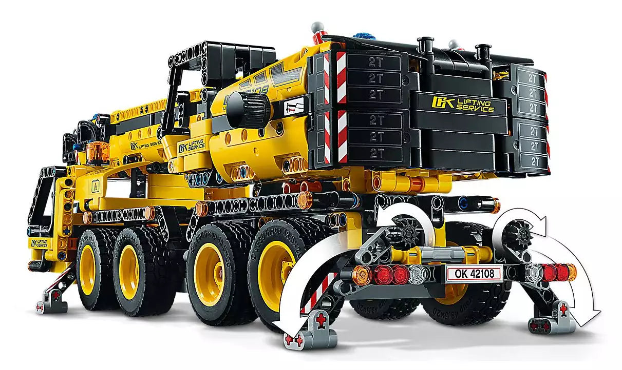 Alternativmodell: LEGO Technic 42108 Kran-LKW