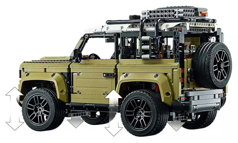 Detail 1: LEGO Technic 42110 Land Rover Defender