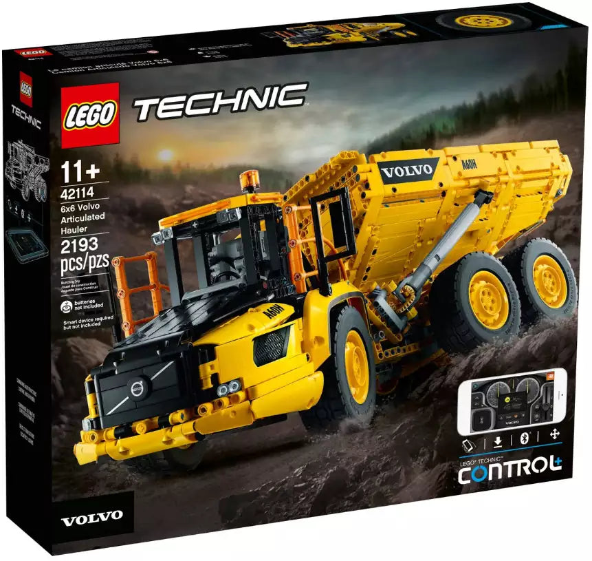 LEGO Technic 42114 Knickgelenkter Volvo-Dumper (6x6)