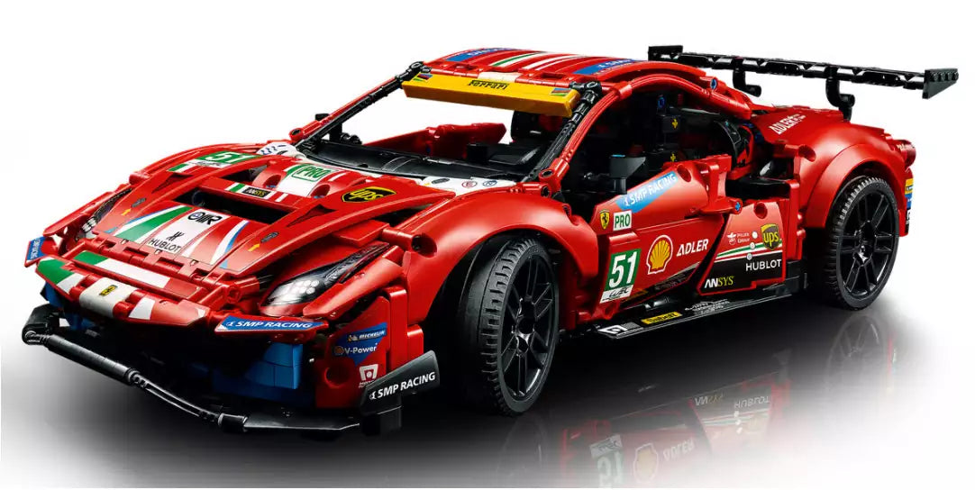 Detail 1: LEGO Technic 42125 Ferrari 488 GTE “AF Corse #51”