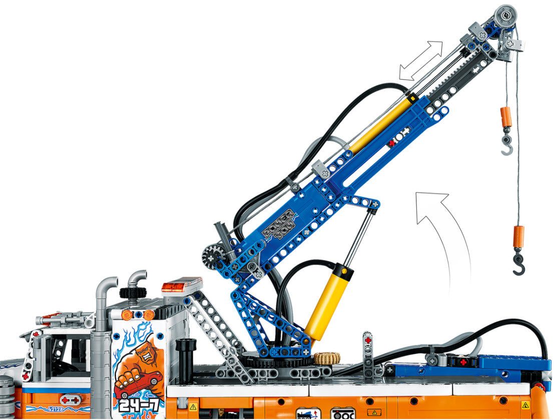 Detail 1: LEGO Technic 42128 Schwerlast-Abschleppwagen