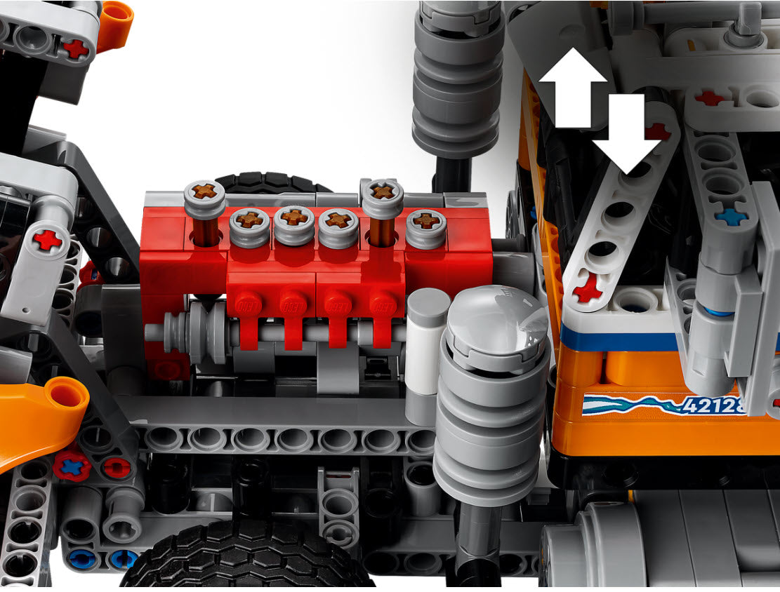 Detail 3: LEGO Technic 42128 Schwerlast-Abschleppwagen