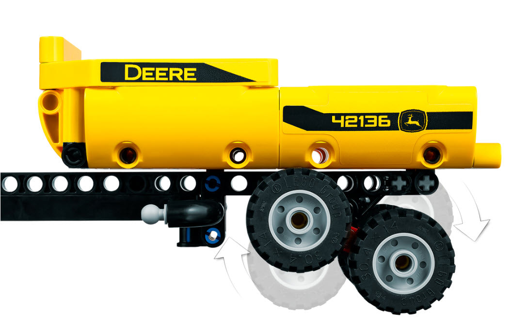 Detail 2: LEGO Technic 42136 John Deere 9620R 4WD Tractor
