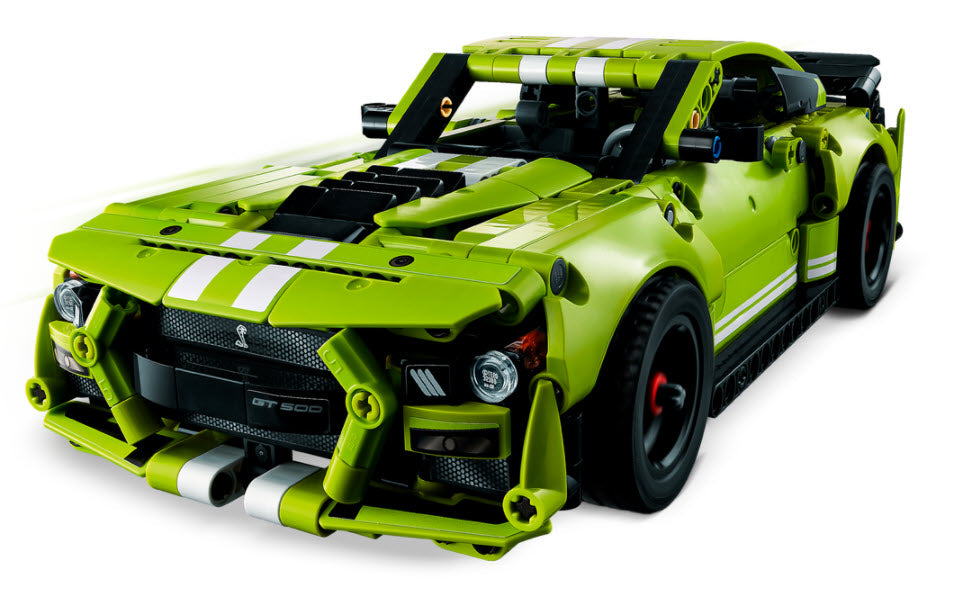 Detail 1: LEGO Technic 42138 Ford Mustang Shelby GT500