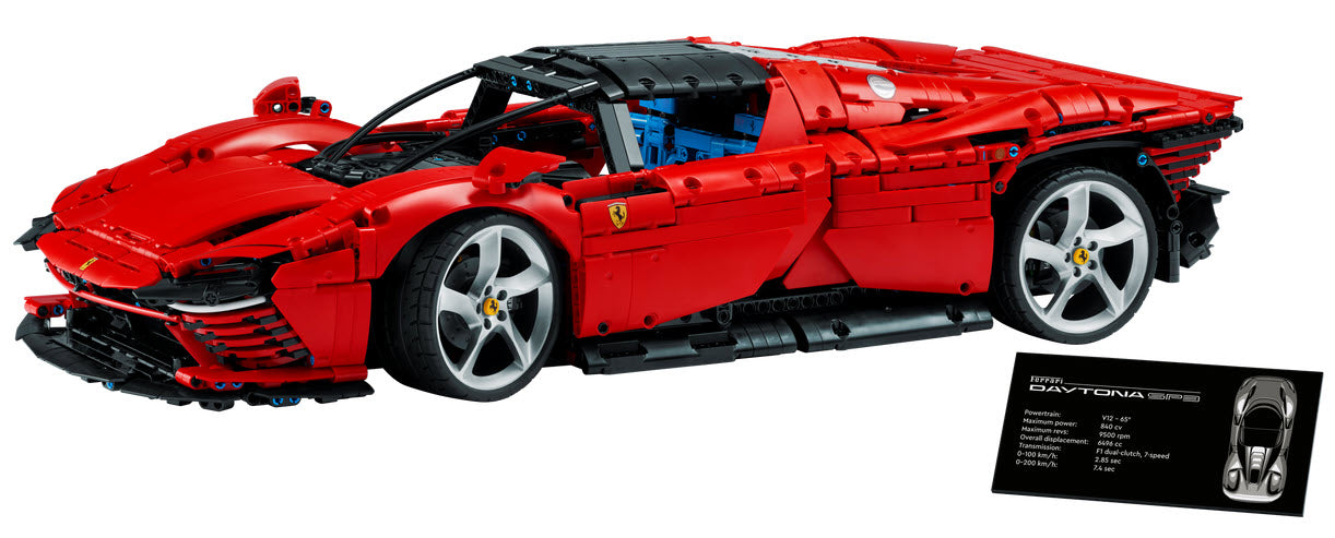 Inhalt: LEGO Technic 42143 Ferrari Daytona SP3