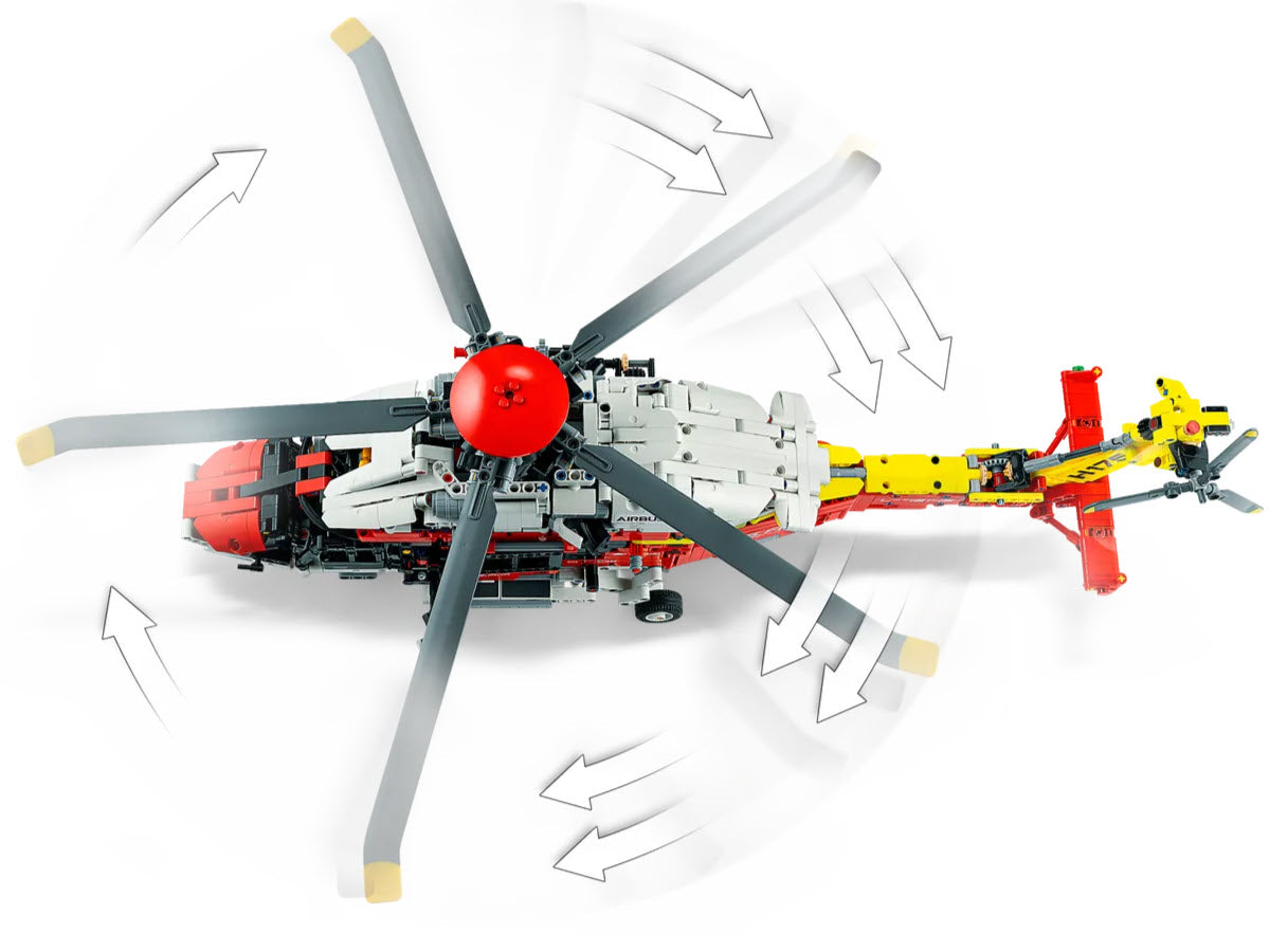 Detail 2: LEGO Technic 42145 Airbus H175 Rettungshubschrauber