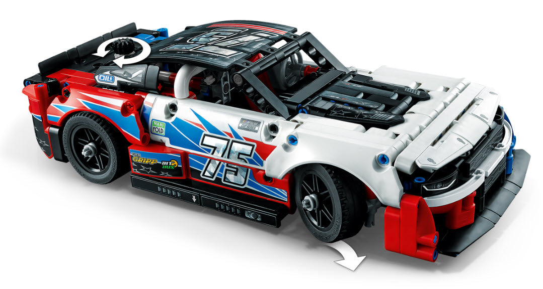 Detail 1: LEGO Technic 42153 NASCAR Next Gen Chevrolet Camaro ZL1