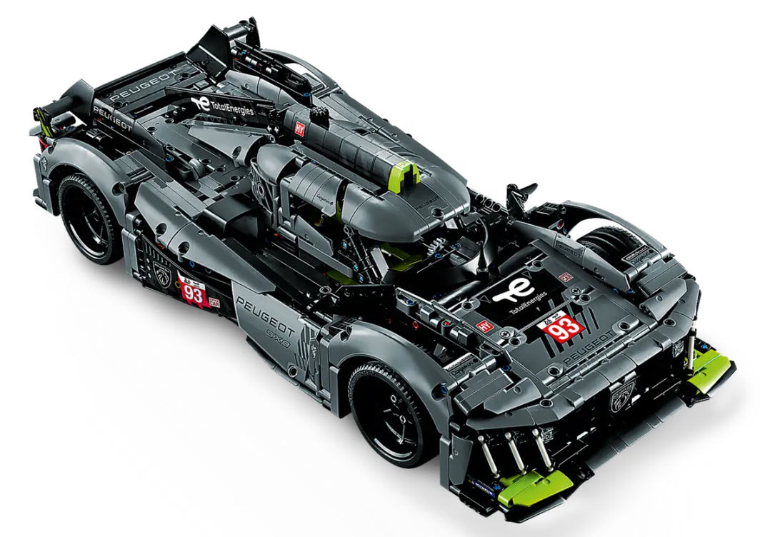 Detail 2: LEGO Technic 42156 PEUGEOT 9X8 24H Le Mans Hybrid Hypercar