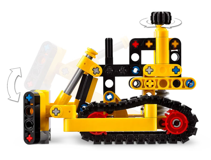 Detail 1: LEGO Technic 42163 Schwerlast Bulldozer