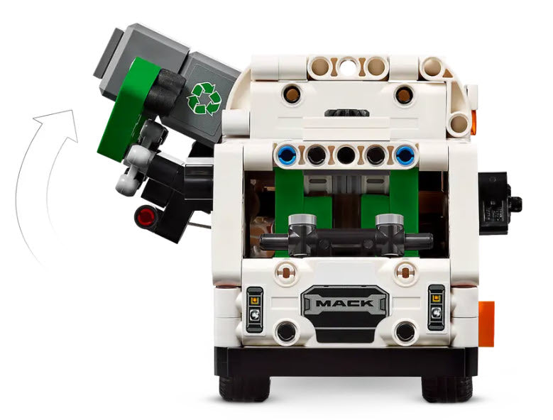 Detail 2: LEGO Technic 42167 Mack LR Electric Müllwagen