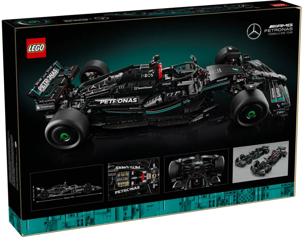 Box Rückansicht: LEGO Technic 42171 Mercedes-AMG F1 W14 E Performance