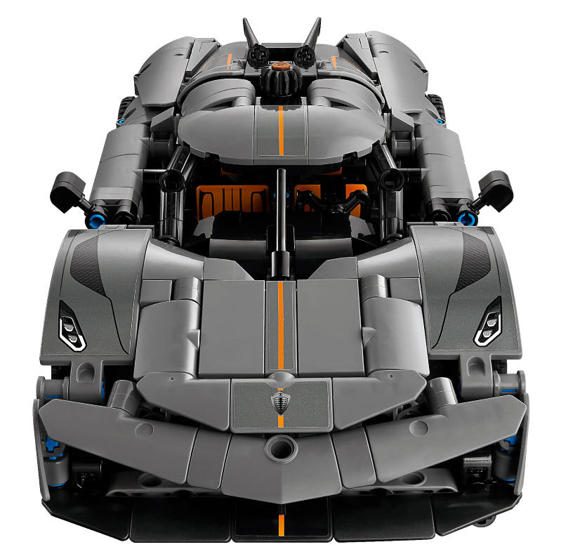 Detail 1: LEGO Technic 42173 Koenigsegg Jesko Absolut Supersportwagen in Grau
