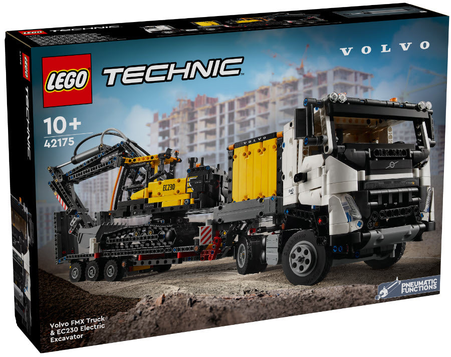 LEGO Technic 42175 Volvo FMX LKW mit EC230 Electric Raupenbagger