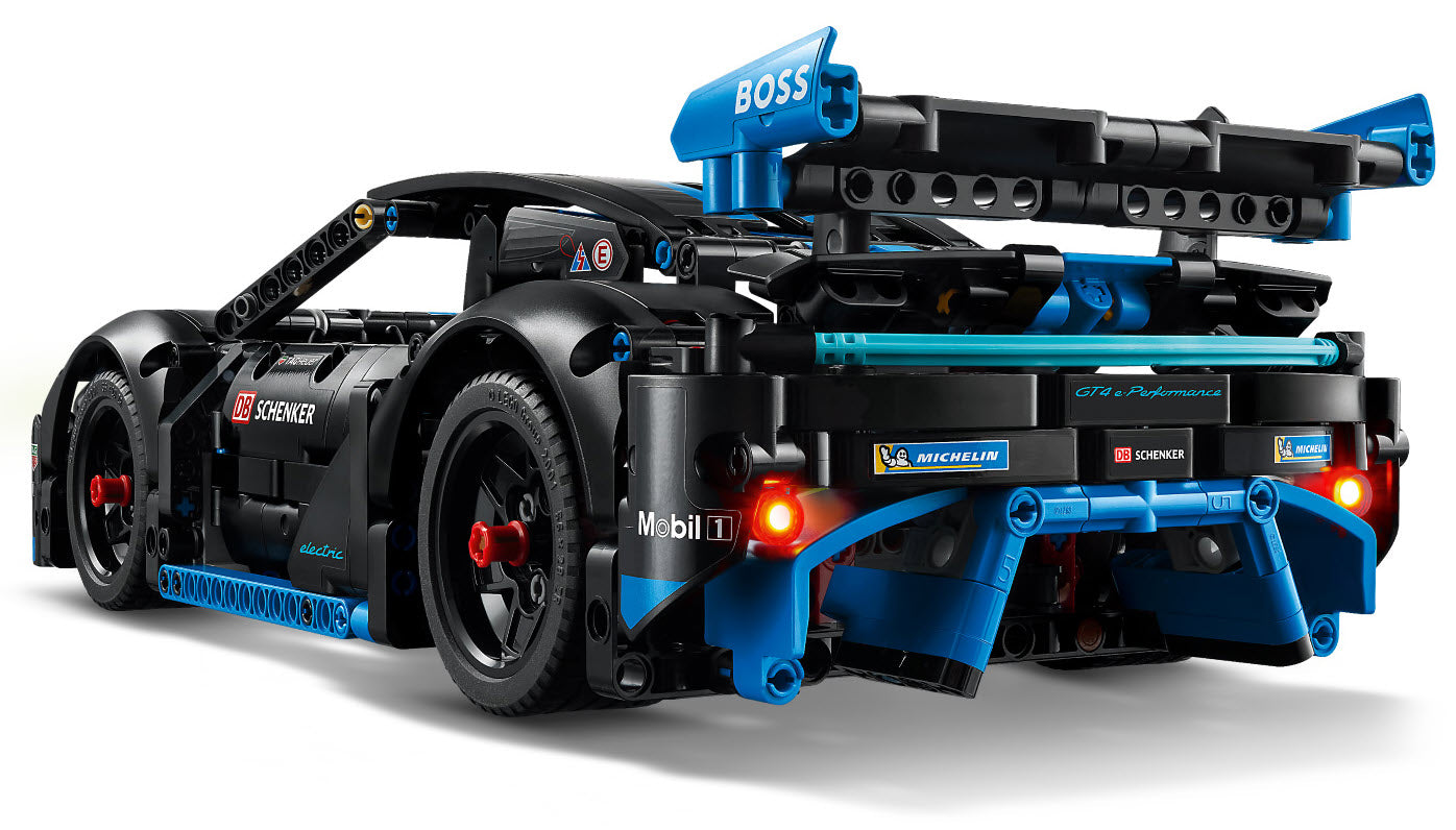 Detail 1: LEGO Technic 42176 Porsche GT4 e-Performance Rennwagen