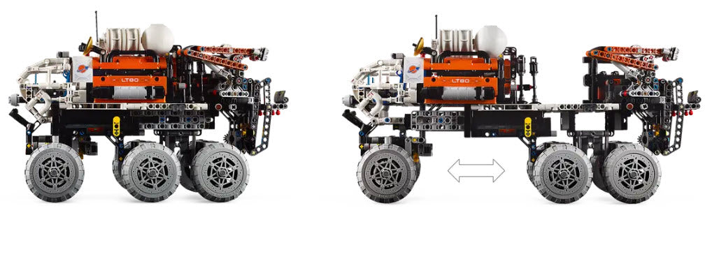 Detail 3: LEGO Technic 42180 Mars Exploration Rover