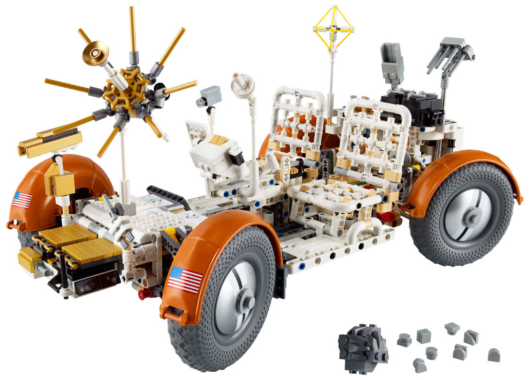 Inhalt: LEGO Technic 42182 NASA Apollo Lunar Roving Vehicle (LRV)