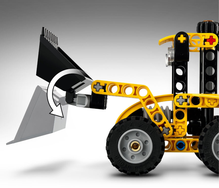 Detail 1: LEGO Technic 42197 Baggerlader