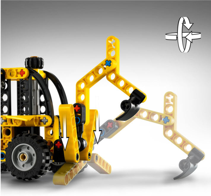 Detail 3: LEGO Technic 42197 Baggerlader