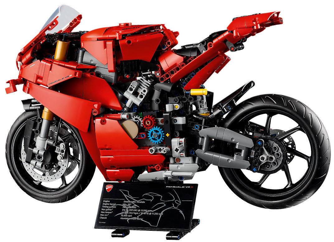 Detail 1: LEGO Technic 42202 Ducati Panigale V4 S Motorrad