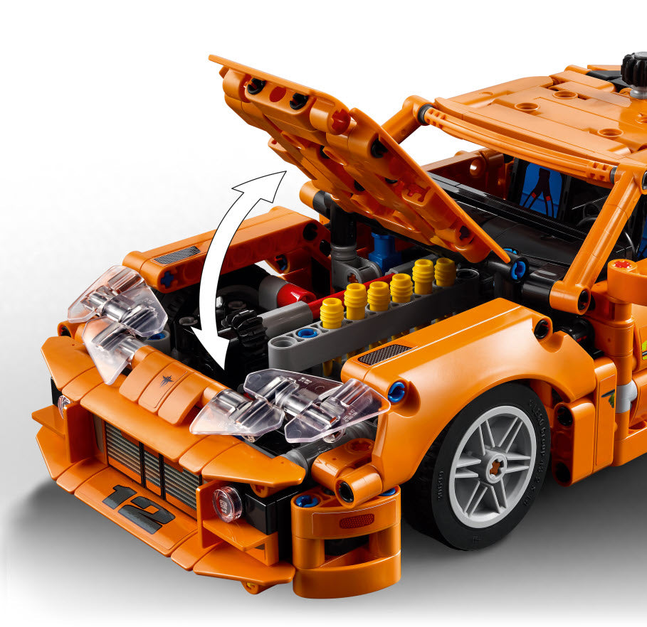 Detail 1: LEGO Technic 42204 Fast and Furious Toyota Supra MK4