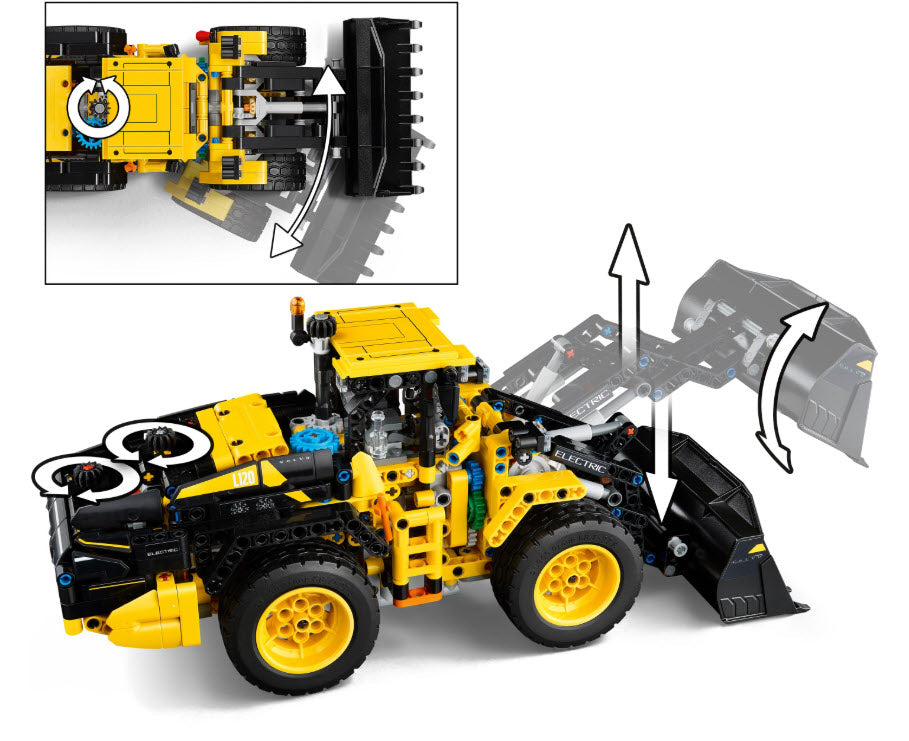 Detail 2: LEGO Technic 42209 Volvo L120 Electric Radlader