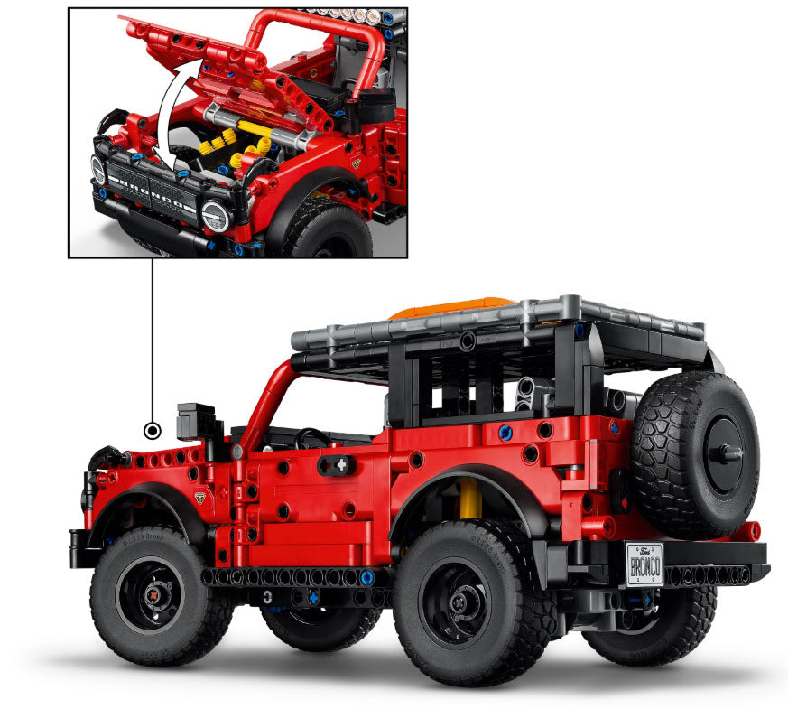 Detail 2: LEGO Technic 42213 Ford Bronco Offroader