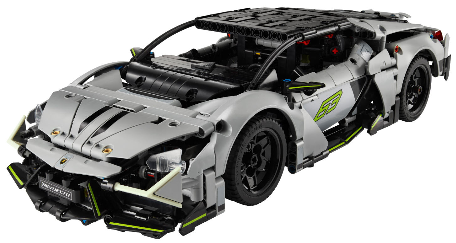 Inhalt: LEGO Technic 42214 Lamborghini Revuelto Supersportwagen