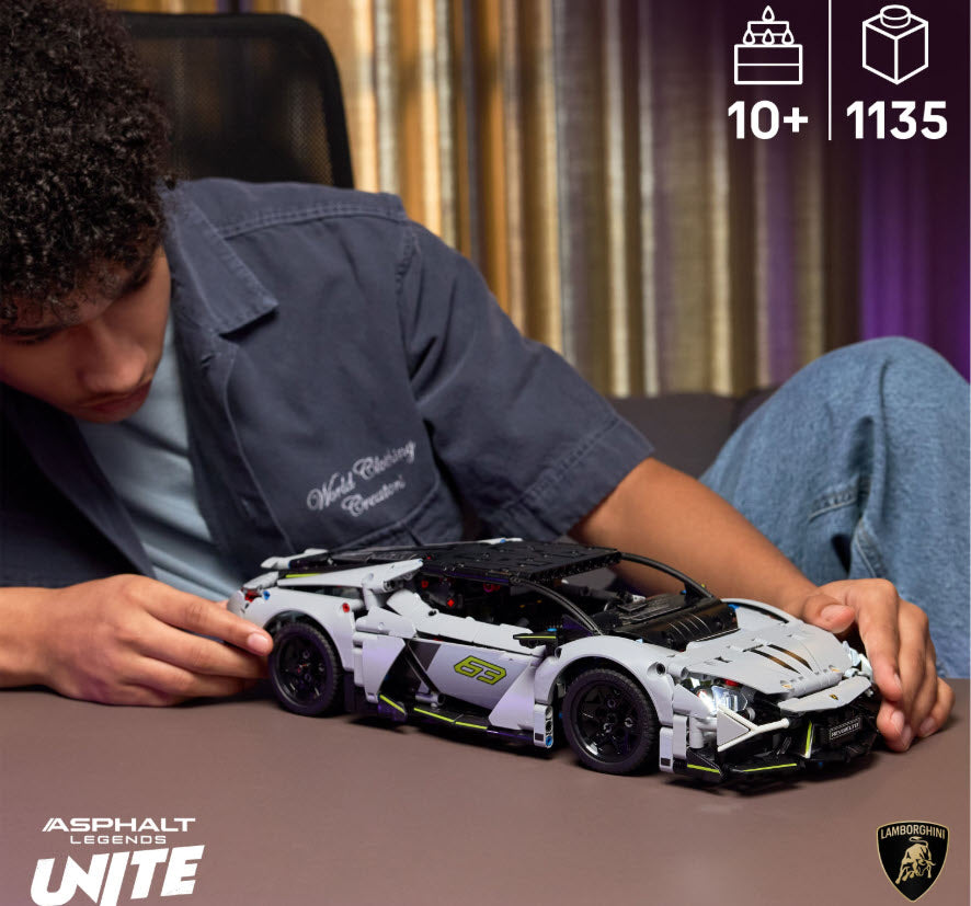 Detail 3: LEGO Technic 42214 Lamborghini Revuelto Supersportwagen