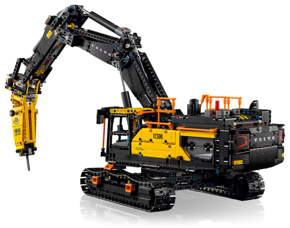 Detail 1: LEGO Technic 42215 Volvo EC500 Hybrid Bagger