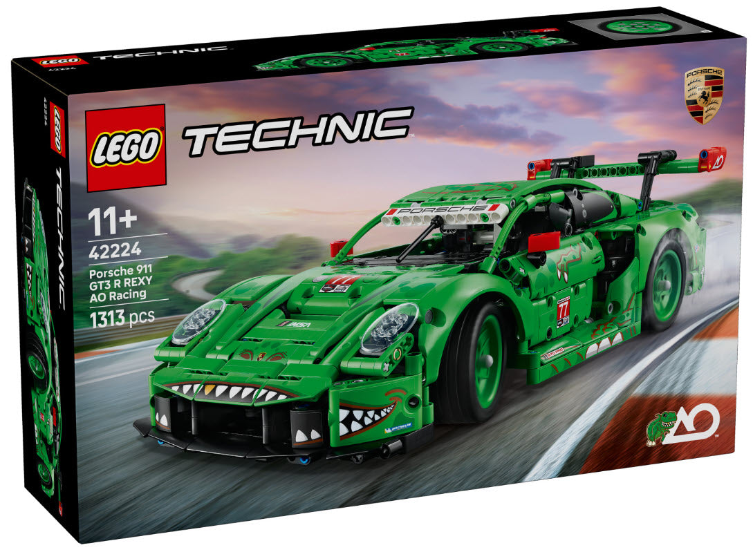 LEGO Technic 42224 Porsche 911 GT3 R REXY AO Racing Rennwagen