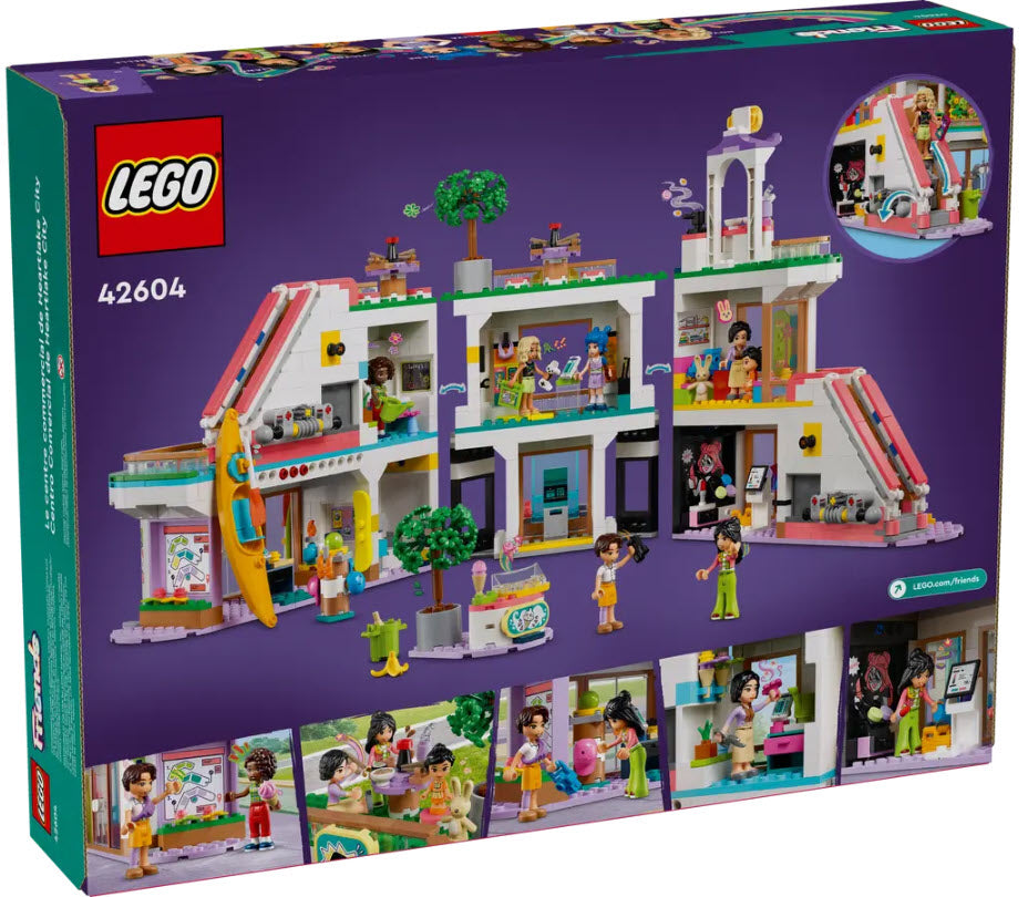 Box Rückseite: LEGO Friends 42604 Heartlake City Kaufhaus