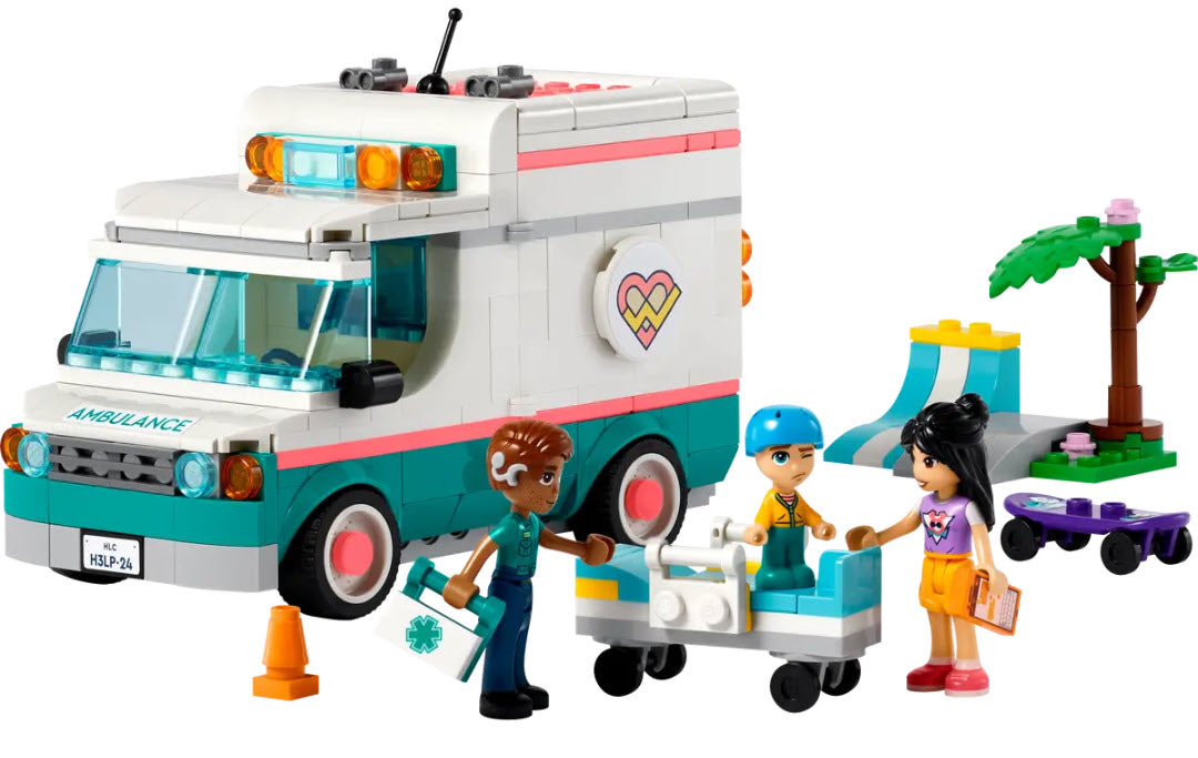 Inhalt: LEGO Friends 42613 Heartlake City Rettungswagen