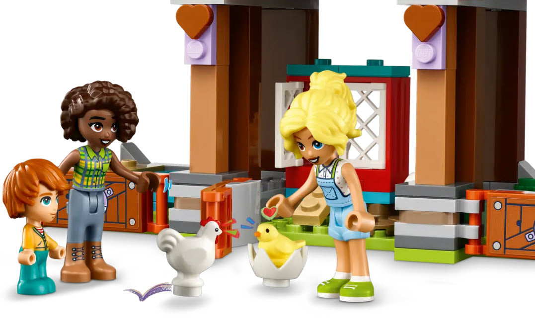 Minifiguren: LEGO Friends 42617 Auffangstation für Farmtiere