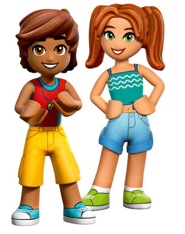 Minifiguren: LEGO Friends 42623 Rettungsschwimmer Aussichtsturm mit Jetskis