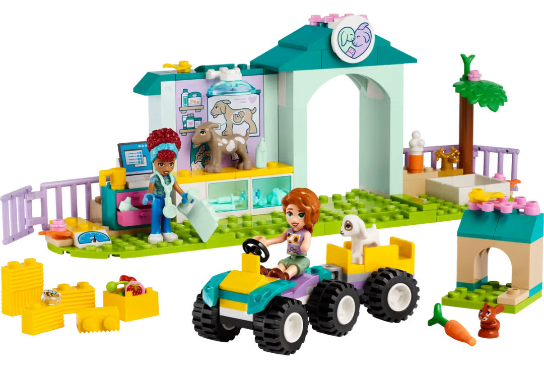 Inhalt: LEGO Friends 42632 Farmtierklinik