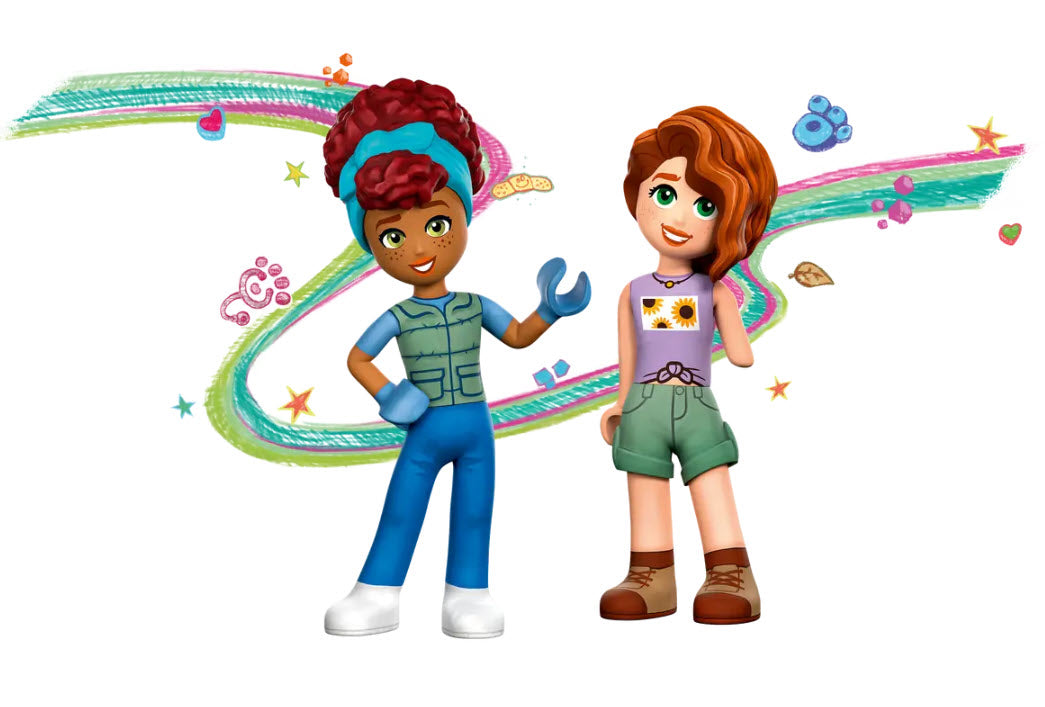 Minifiguren: LEGO Friends 42632 Farmtierklinik