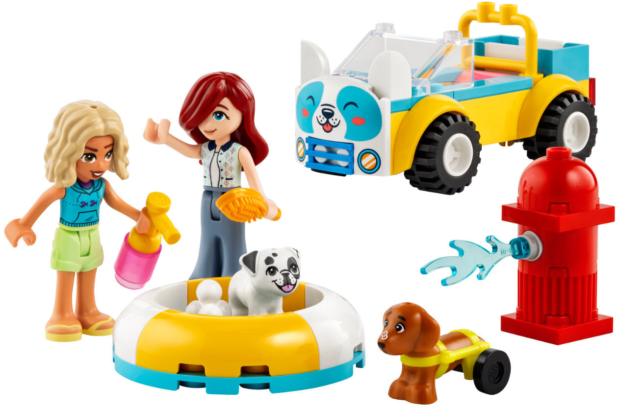 Inhalt: LEGO Friends 42635 Mobiler Hundesalon