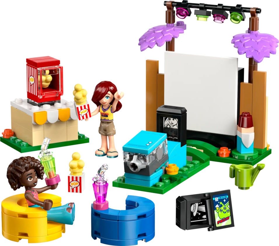 Inhalt: LEGO Friends 42642 Filmabend mit Freunden