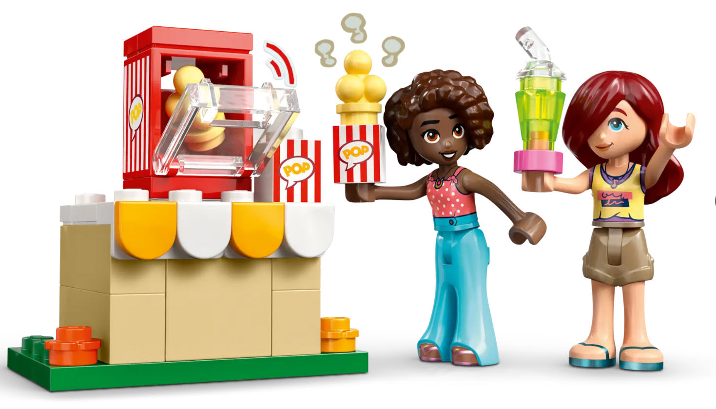 Minifiguren: LEGO Friends 42642 Filmabend mit Freunden